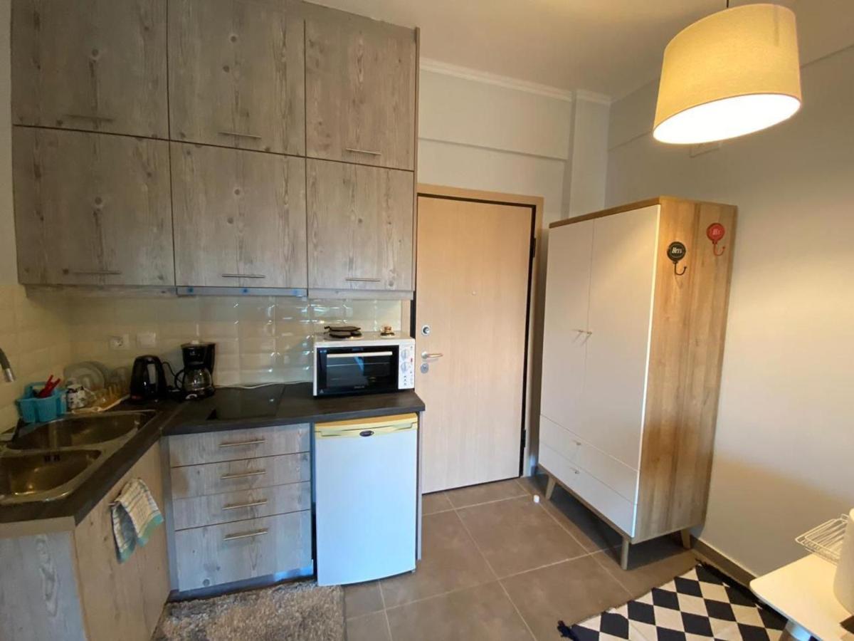 30M² Cosy Studio With Panoramic Sea View Chalkís Dış mekan fotoğraf
