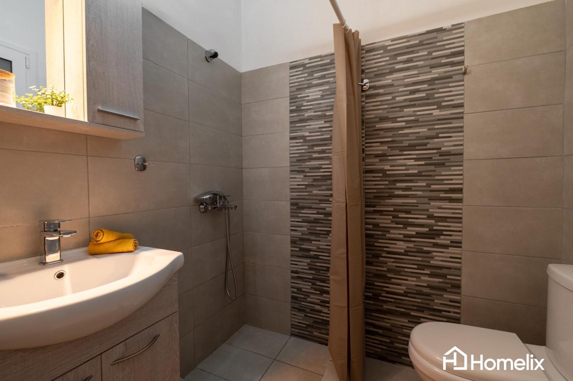 30M² Cosy Studio With Panoramic Sea View Chalkís Dış mekan fotoğraf