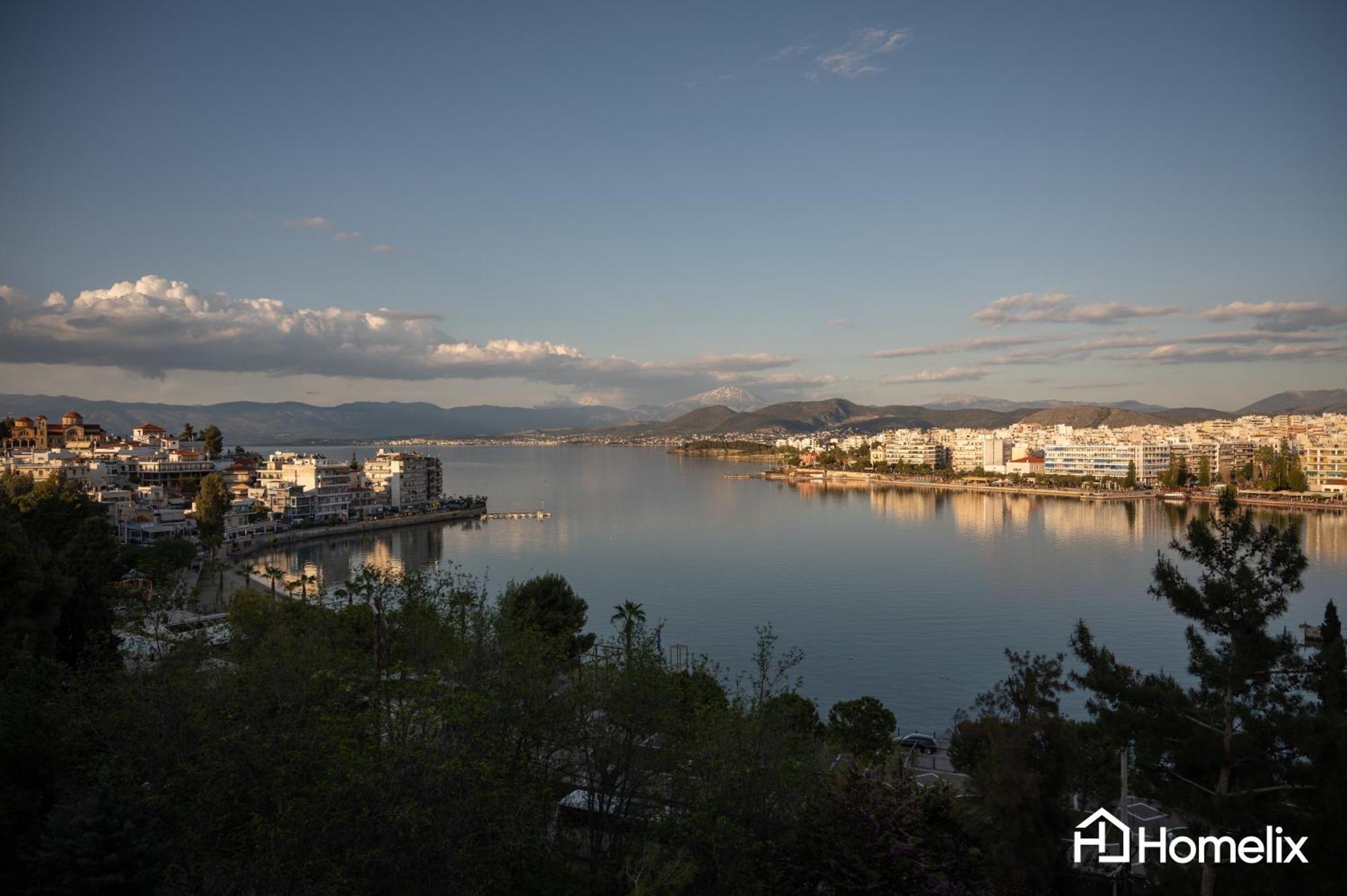 30M² Cosy Studio With Panoramic Sea View Chalkís Dış mekan fotoğraf